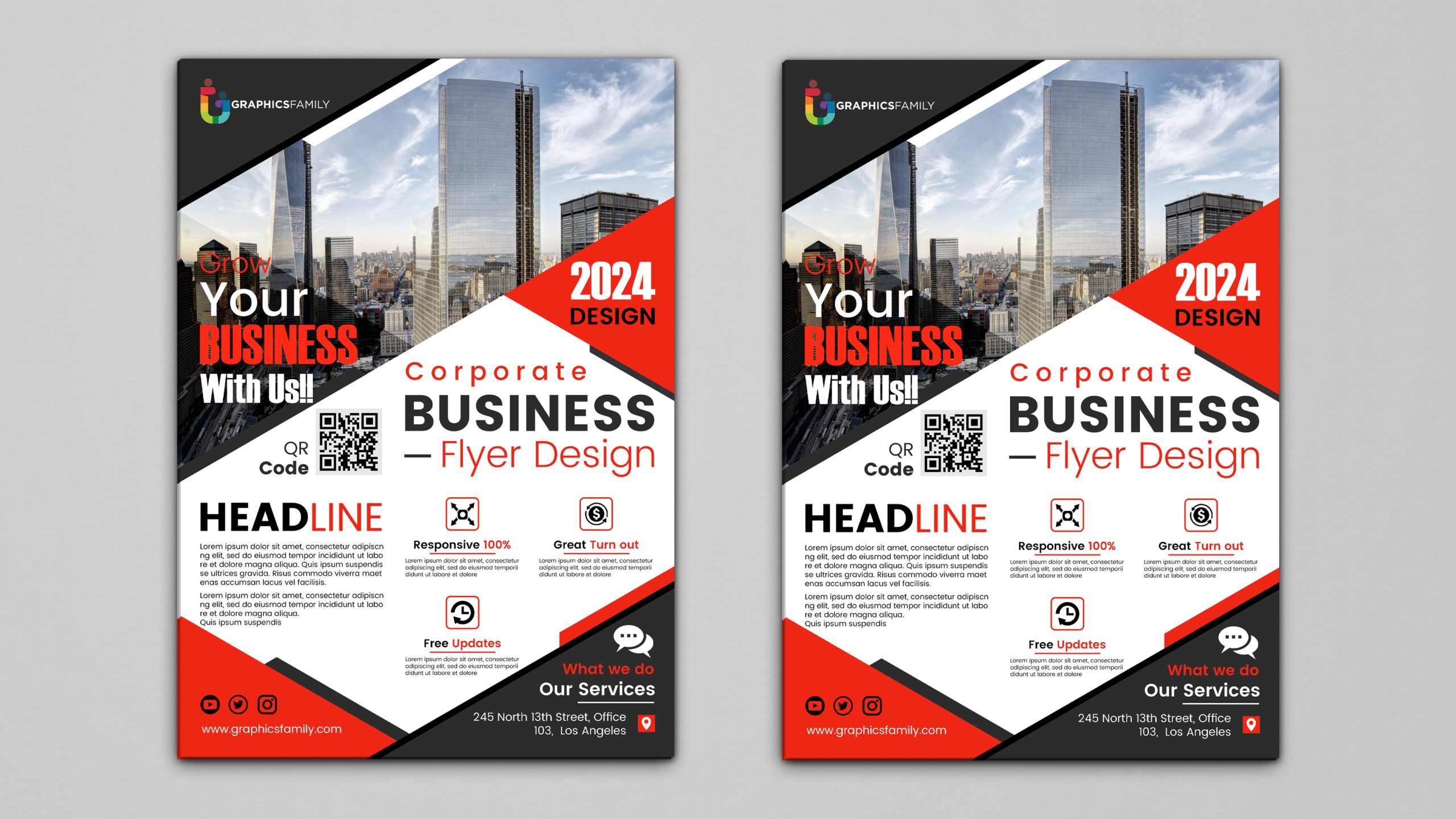 Corporate Business Flyer Template