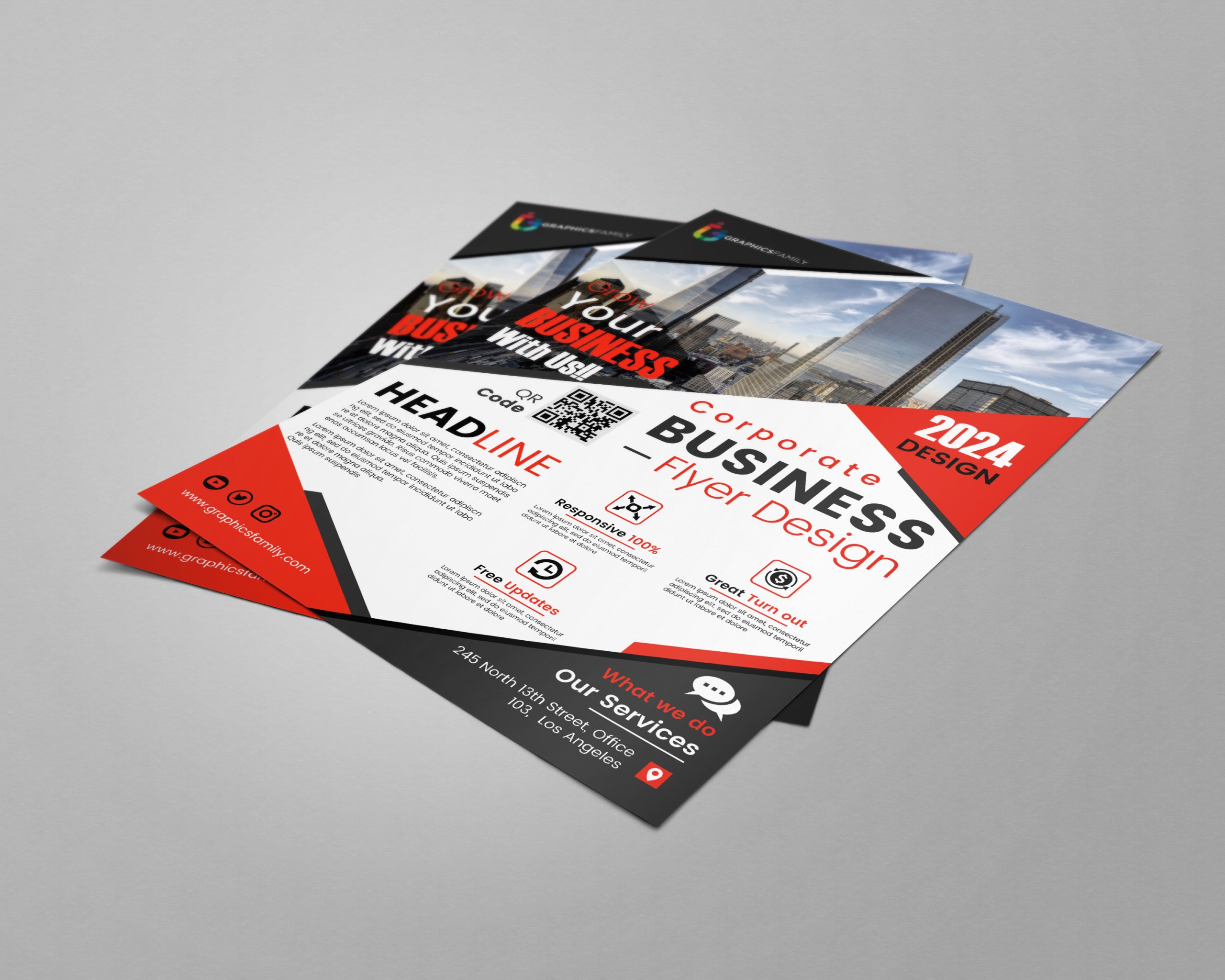 Corporate Business Flyer Template