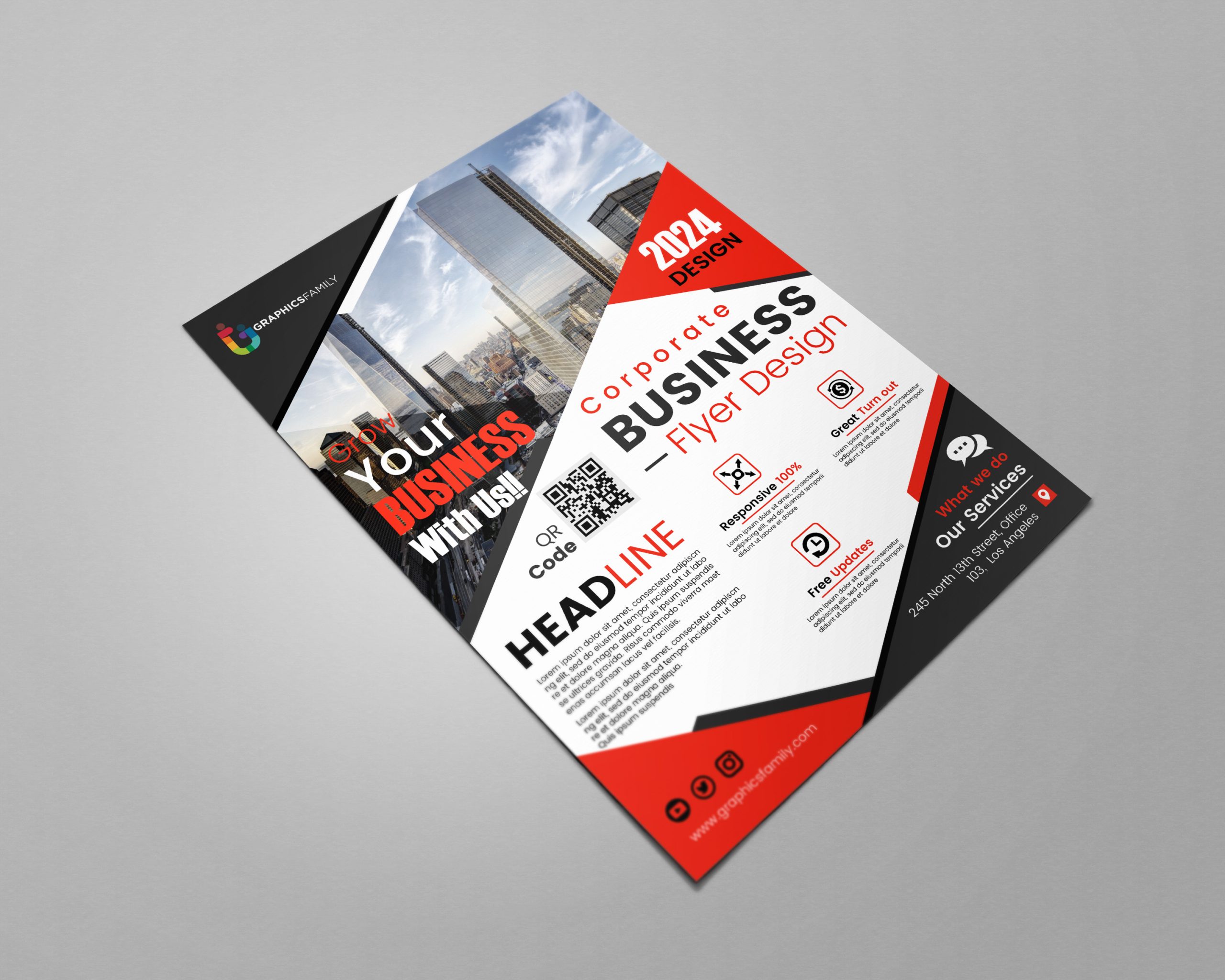 Corporate Business Flyer Template