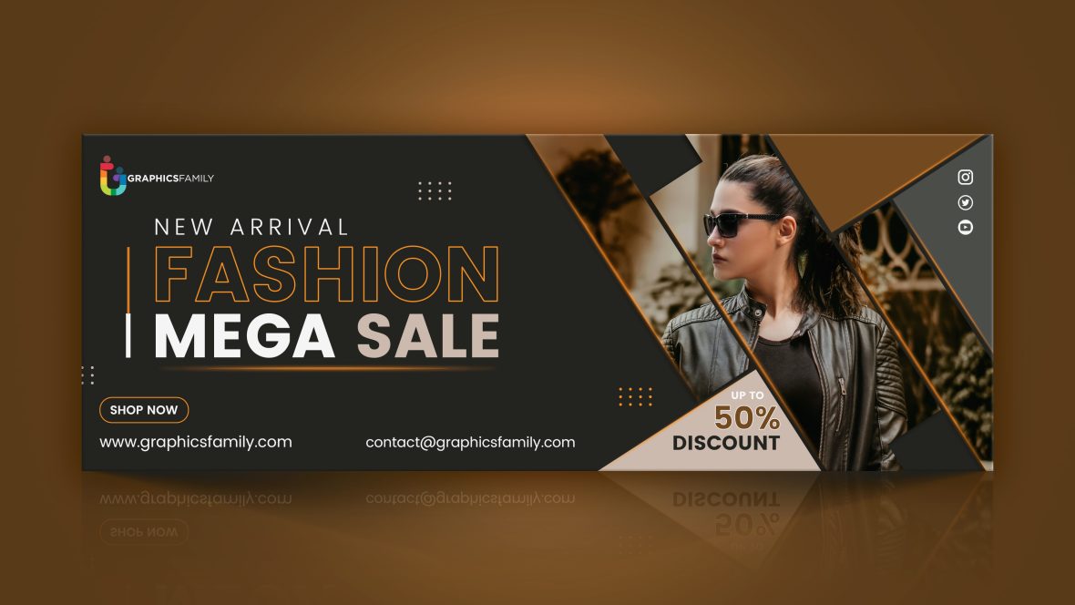 Fashion Sale Facebook Cover Design