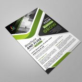 Brochures and flyers template design vector image