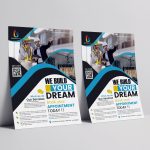 Construction Company Flyer Template