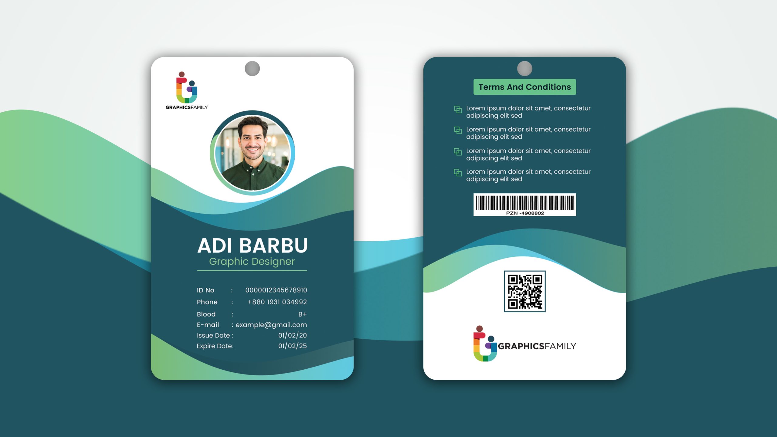 Creative Corporate Id Card Template