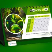 Desk Calendar Design Template Free PSD