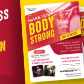 Fitness Flyer Design