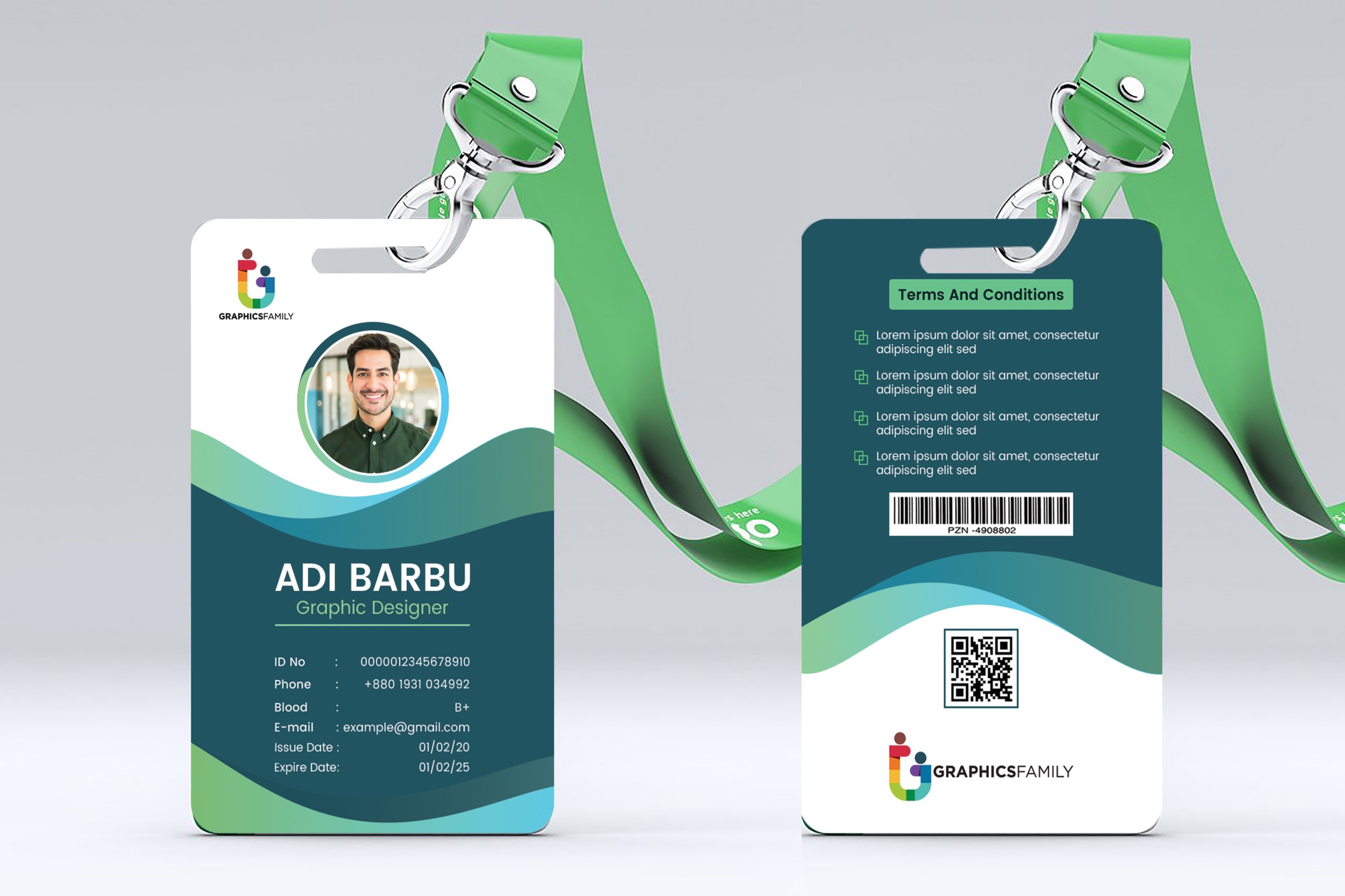 Creative Corporate Id Card Template