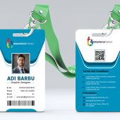 Free Identification Card Design Template