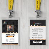 Id Card Badge Information Template