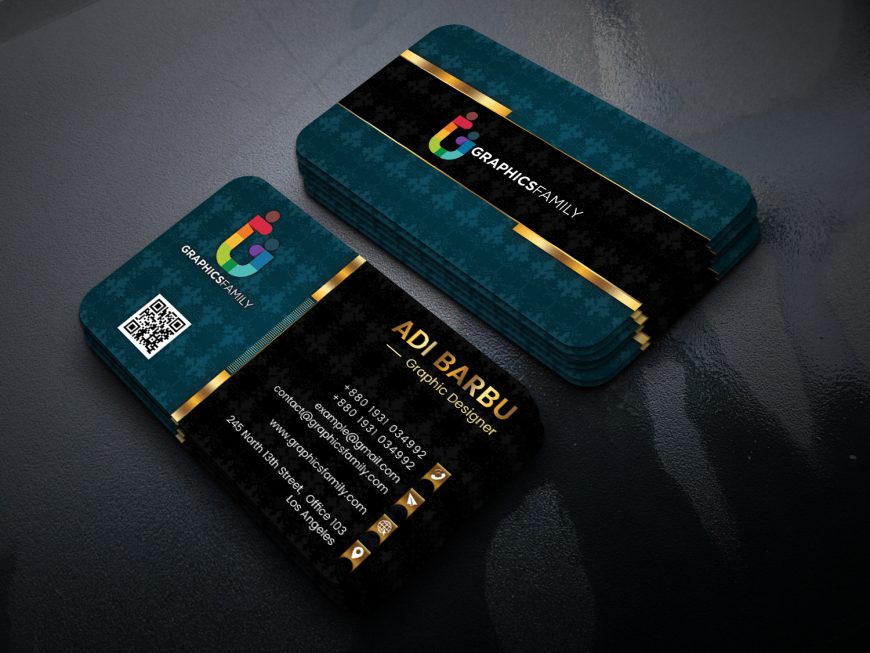 Ornamental Business Card Template