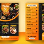 Free Italian Restaurant Menu Template Design