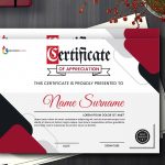 Free Modern Elegant Certificate Template