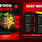 Free Restaurant Food Menu Design