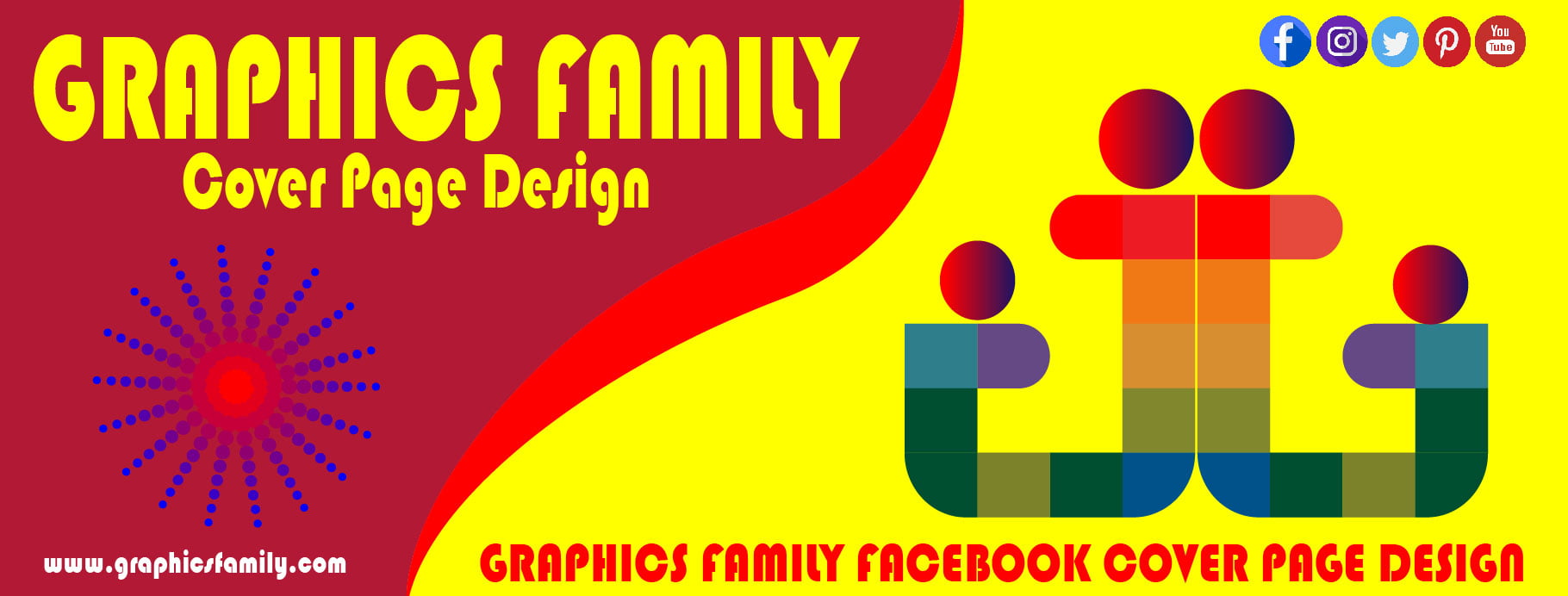 GraphicsFamily Facebook Cover Design